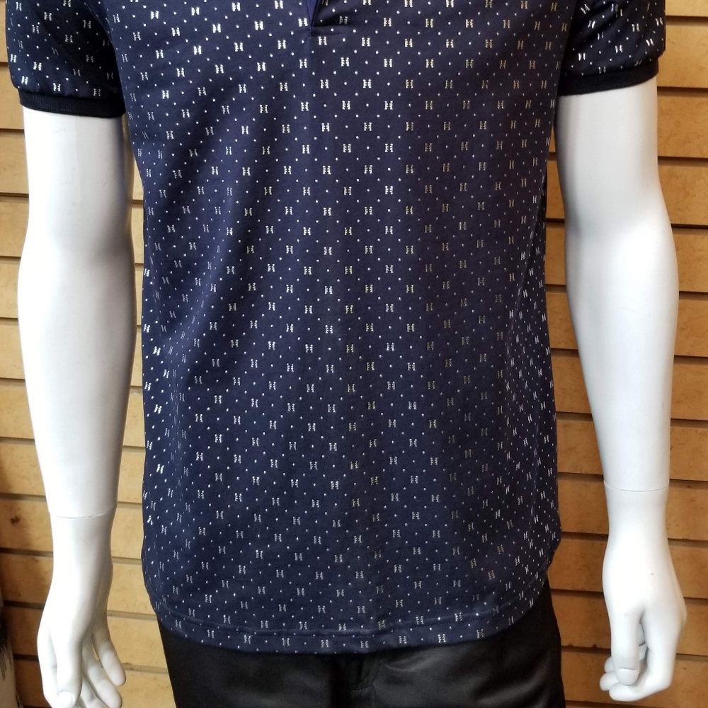Geometric Pattern Polo - Picture 2 of 4